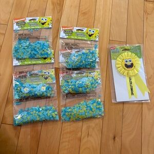 SpongeBob Birthday Supplies Ribbon Confetti Nickelodeon
